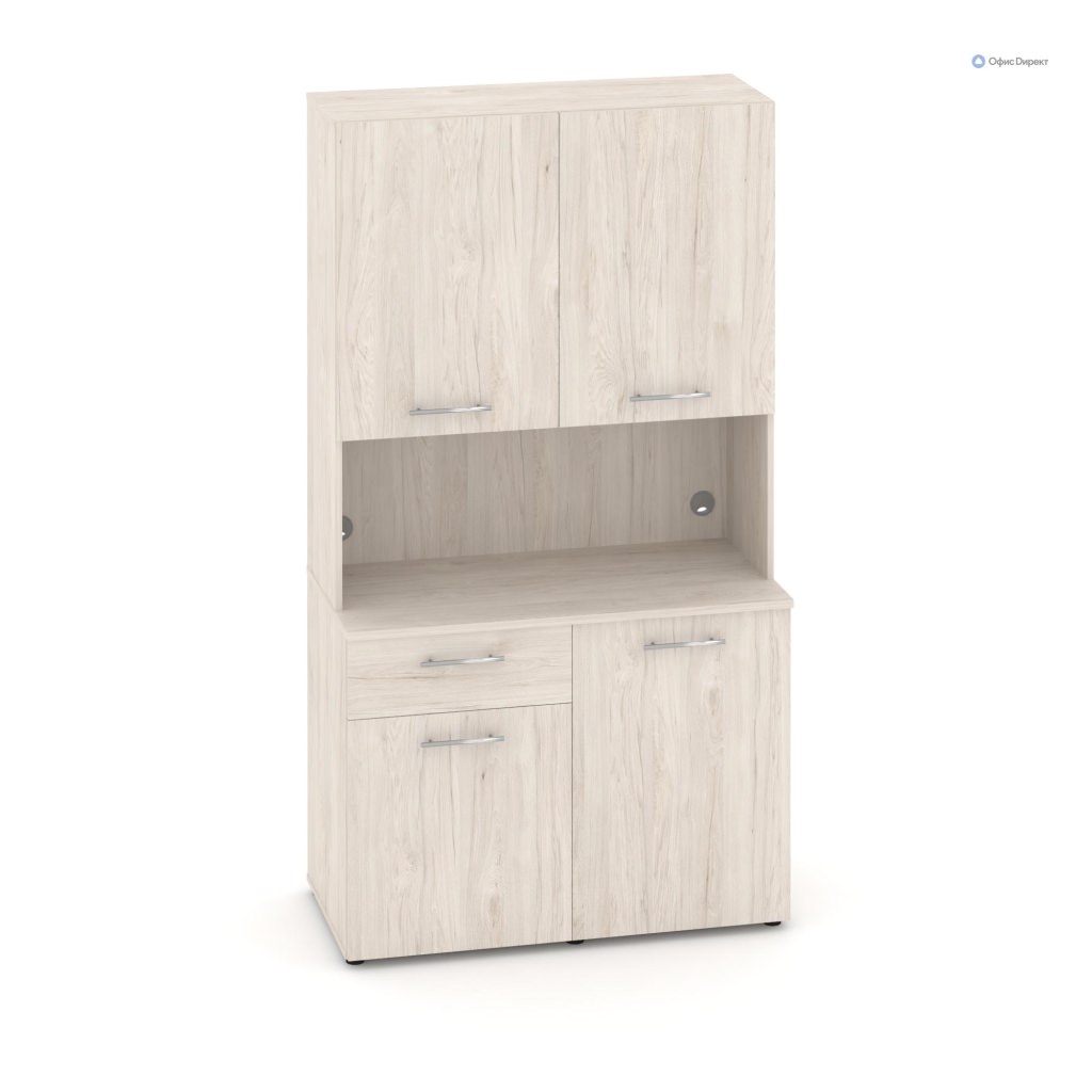 Комплект №3 Мини-кухня Fit 1200*600*2175 Мини-кухня Fit Денвер Светлый