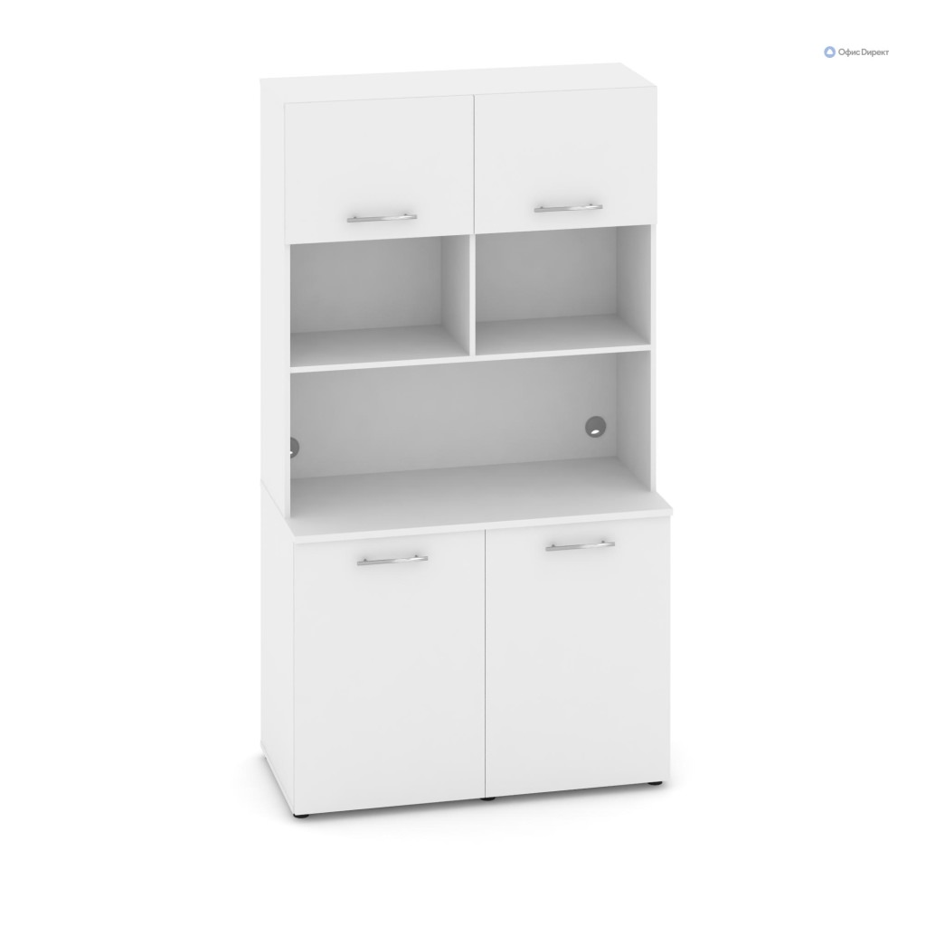 Комплект №6 Мини-кухня Fit 1200*600*2175 Мини-кухня Fit Белый Бриллиант