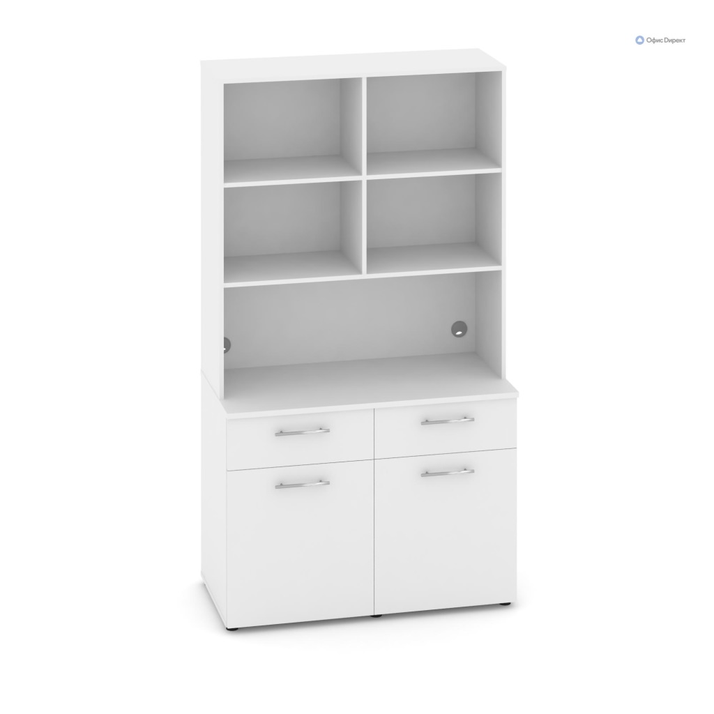 Комплект №8 Мини-кухня Fit 1200*600*2175 Мини-кухня Fit Белый Бриллиант